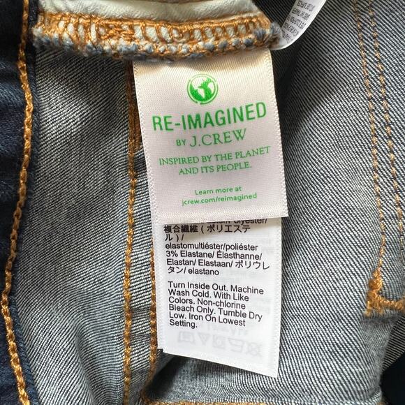 J.Crew 10" High-Rise Skinny Jeans in Signature Stretch, US28 - Picture 6 of 7